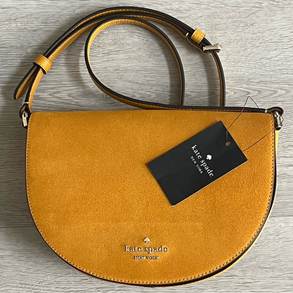 NWT-Authentic Kate Spade ♠️ Luna Crescent Crossbody